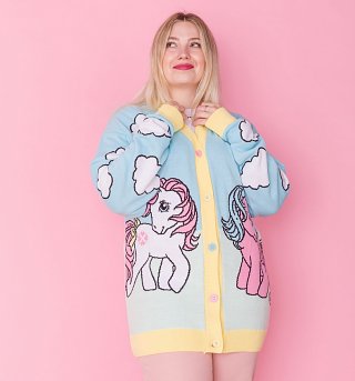 My Little Pony Retro Oversized Cardigan My Little Pony Retro Oversized Cardigan