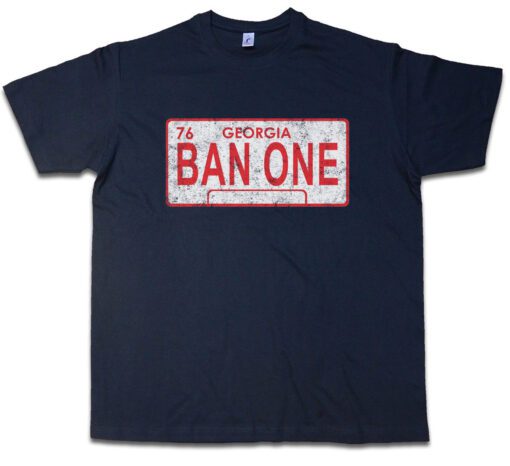 A Sign Plate Ban Smokey And The Bandit Pontiac Dodge Car T Shirt
