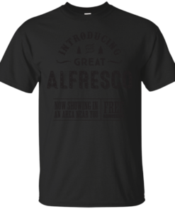 ALFRESCO retro poster style Cotton T-Shirt