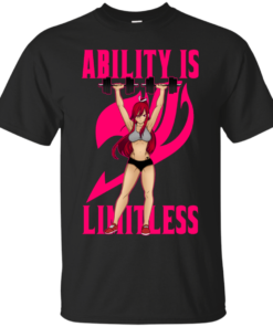 Ability Is Limitless Erza Scarlett Cotton T-Shirt