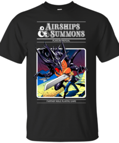 Airships and Summons Cotton T-Shirt