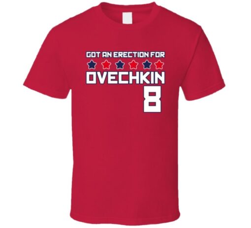 Alex Ovechkin Washington Hockey T Shirt