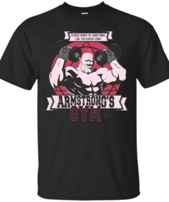 Armstrongs Gym Cotton T-Shirt