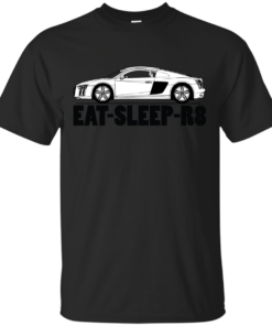 Audi R8 Eat Sleep R8 golf Cotton T-Shirt