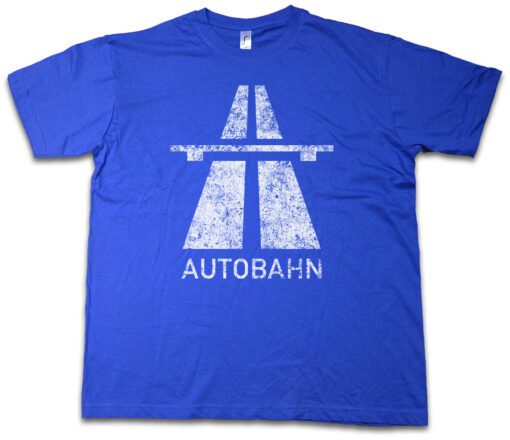 Autobahn - Electro Pop Kraftwerk Synthie 80 Wave Acid Techno Road T Shirt