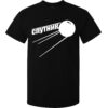 (Available Woman) Black Is White Sputnik Satellite Graphic Design Men T Shirt