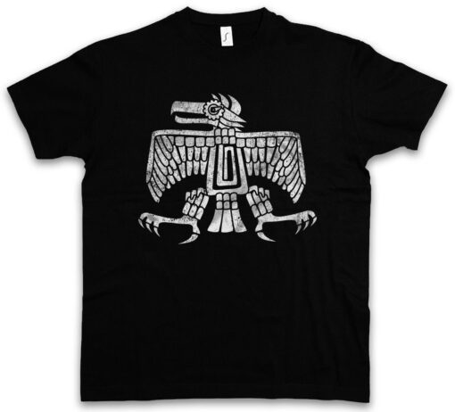 Aztec Eagle Indian Culture Mayan Indian Civilization Religion Sign T Shirt