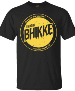 BHIKKE Phindar Yellow Cotton T-Shirt