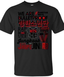 BTS Collage Cotton T-Shirt