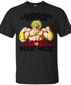 Beast mode Legendary Saiyan Broly Cotton T-Shirt