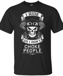 Biker Choke Cotton T-Shirt