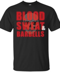 Blood Sweat Barbells Cotton T-Shirt