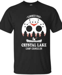 Camp Crystal Lake Counselor Cotton T-Shirt