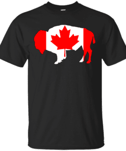 Canada Bison Cotton T-Shirt