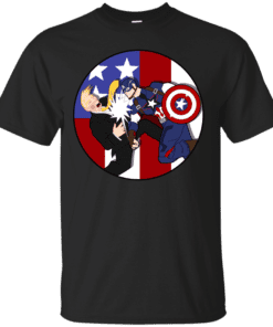 Cap vs Trump Cotton T-Shirt