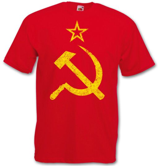Cccp Vintage Logo - Soviet Union Communism Russia Socialism Hammer Udssr T Shirt