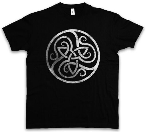 Celtic Circle Celtic Cross Culture Religion Paganism Sign Symbol T Shirt