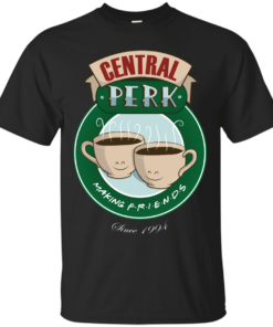 Central Perk Making Friends Cotton T-Shirt