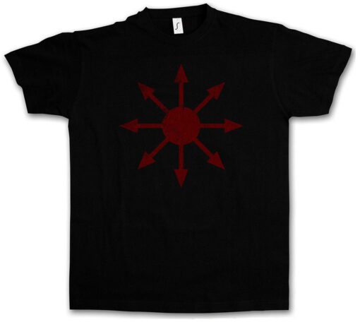 Chaos Vintage Symbol I - Cyber Gothic Metal Gothic Punk Hardcore Logo Sign T Shirt
