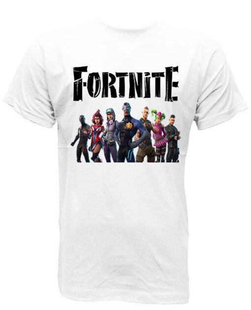 (Child And Adult Sizes) Fur Fabric Fortnite T Shirt