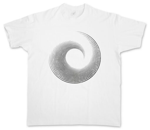 Circle Ii Hypno Esoteric Mystical Hypnotic Spiral Labyrinth T Shirt