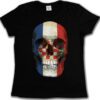 Croatia Skull Flag - Serbia Flag Croatia Motorcyclist Death T Shirt
