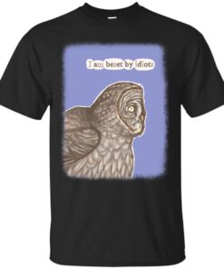 Cuteness Vexation Great Grey Owl of Greater Annoyance Cotton T-Shirt