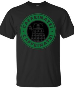 Dalek Caffeinate Cotton T-Shirt