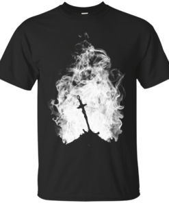 Dark Flame White Version Cotton T-Shirt