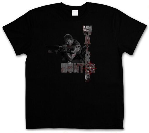 Daryl Dixon Hunter - The Walking Dead Tv Walker Michonne Zombie T Shirt