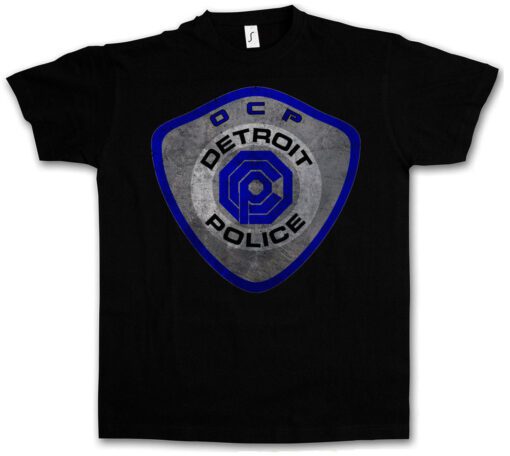 Detroit Police Omnicorp Logo - Omni Robo Cop Cyborg Robocop Tv T Shirt