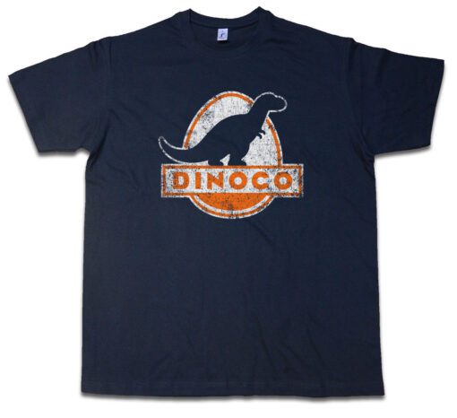 Dinoco Ii Logo - Car Oil Company Petrol Station Toy Story Tankstell T Shirt