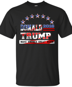 Donald Trump Make America Great Again 4 Cotton T-Shirt