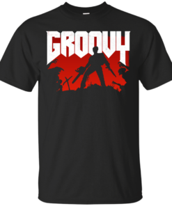 Doomy and Groovy Cotton T-Shirt
