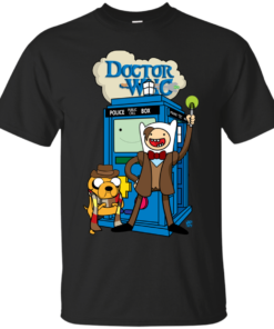 Dr Who Adventure Time Cotton T-Shirt