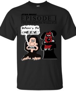 Emperor Wallace and Darth Gromit Cotton T-Shirt