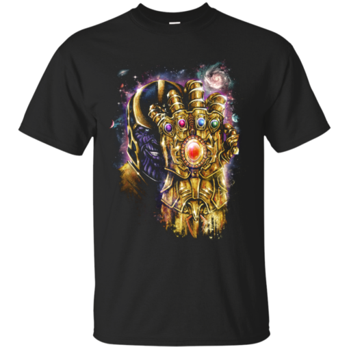 Epic Thanos Infinity Gauntlet Portrait Cotton T-Shirt