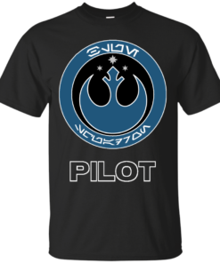 Episode VII Blue Squadron Resistance Pilot Cotton T-Shirt