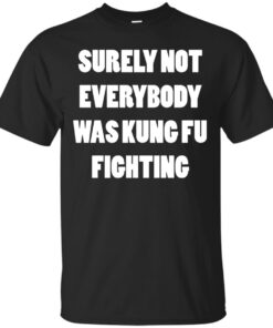 Everybody Was Kung Fu Fighting Cotton T-Shirt