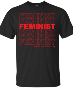 FEMINIST Smash the Patriarchy Cotton T-Shirt