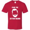 Fear The Beard Zetter Henrik Zetterberg Hockey T Shirt