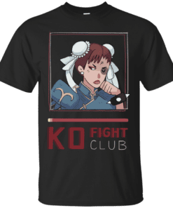 Fight Club Chun Li Cotton T-Shirt