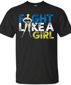Fight Like A Girl Cotton T-Shirt