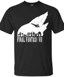 Final Fantasy 7 White Cotton T-Shirt