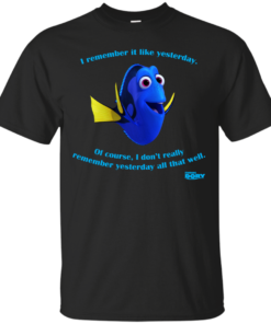 Finding Dory Yesterday Cotton T-Shirt