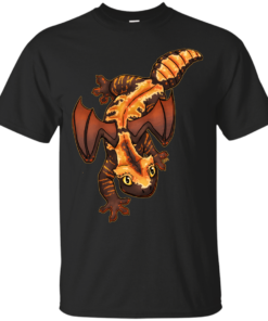 Fire Dragon Gecko Cotton T-Shirt