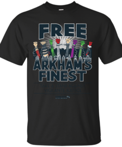 Free Arkhams Finest Cotton T-Shirt
