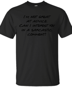 Friends Im not great at advice Cotton T-Shirt