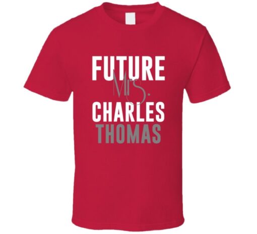 Future Mrs. Charles Thomas 2004 Atlanta Baseball T Shirt