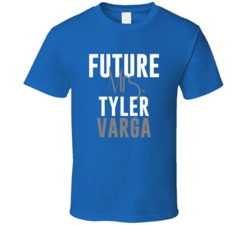 Future Mrs. Tyler Varga Indianapolis Football Jersey T Shirt